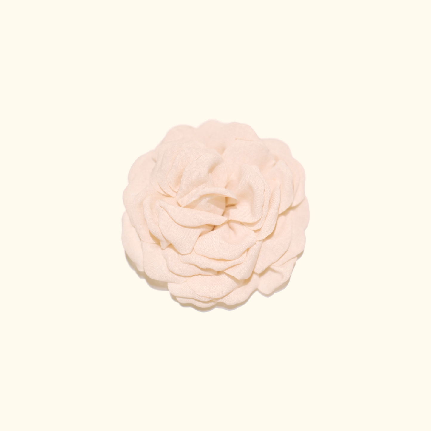 Camellia｜Hair Clip｜Beige