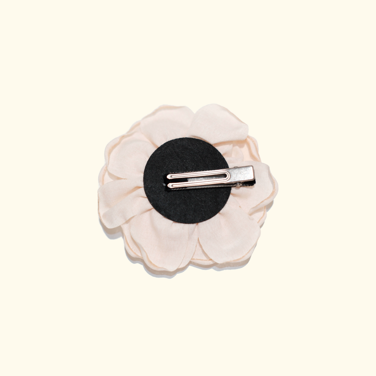 Camellia｜Hair Clip｜Beige