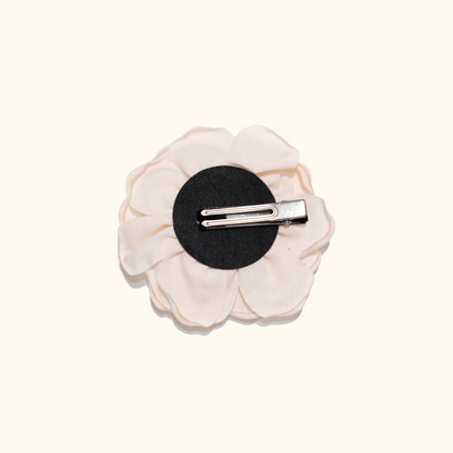 Camellia｜Hair Clip｜Beige